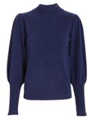 Sea Cailyn Puff Sleeve Sweater Navy M