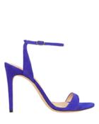 Alexandre Birman Willow Royal Blue Suede Sandals Royal Blue 38