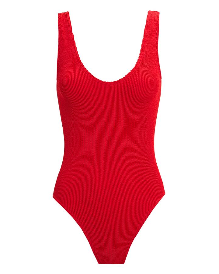 Bond Eye Mara Baywatch Red One Piece Swimsuit Red 1size