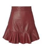 Marissa Webb Melinda Leather Mini Skirt