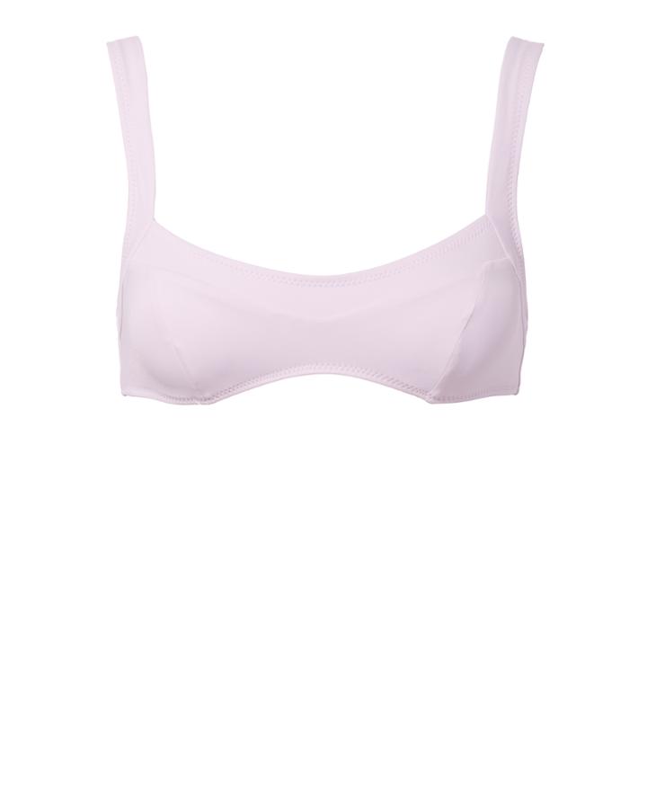 Solid & Striped Molly Bikini Top Purple-lt P