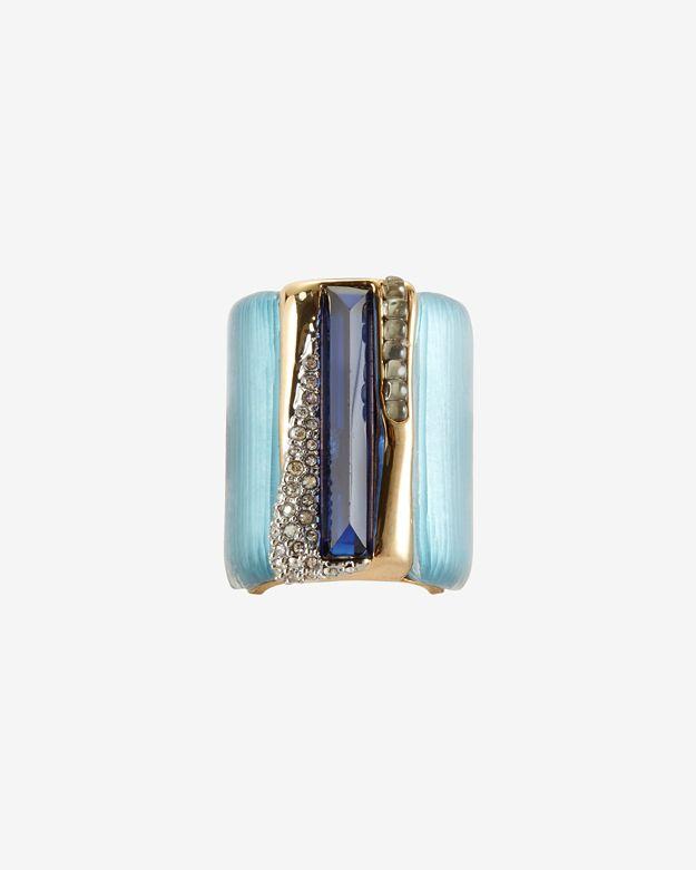 Alexis Bittar Cabochon Ombre Stripe Ring
