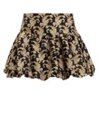 Marques Almeida Marques' Almeida Brocade Puff Mini Skirt Gold 6