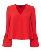 Exclusive For Intermix Katie Bell Sleeve Blouse