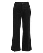J Brand Joan Corduroy Cropped Pants Black 23