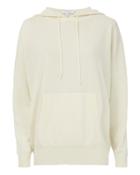 Exclusive For Intermix Intermix Kinsley Ivory Cashmere Hoodie Ivory S