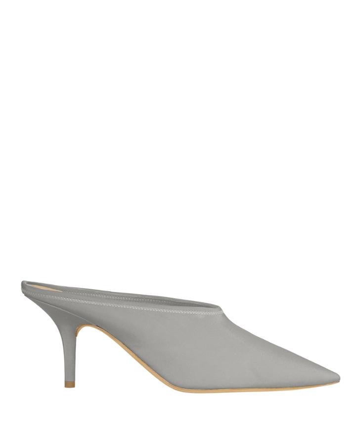 Yeezy Reflective Chrome Mules Grey 37.5