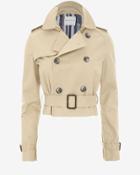 Each X Other Cropped Trench Coat J/o Dec Wk 2