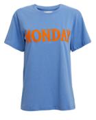 Alberta Ferretti Monday Blue T-shirt Blue/orange P