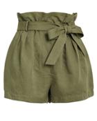 Frame Paperbag Army Shorts Army Green P