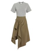 3.1 Phillip Lim Handkerchief Dress Green Zero