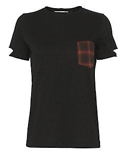 Helmut Lang Plaid Pocket Tee