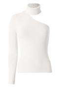 Exclusive For Intermix Farrah One Shoulder Choker Neck Top