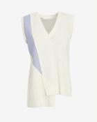Thakoon Addition Waffle Knit Cross Front Tank
