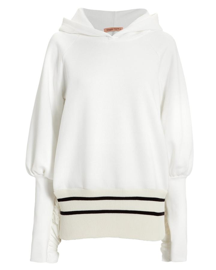Maggie Marilyn Way Past Curfew Hoodie White P
