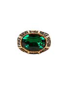 Kenneth Jay Lane Pyrite Cocktail Ring