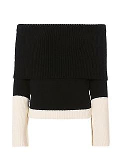 Exclusive For Intermix Jill Off-the-shoulder Sweater