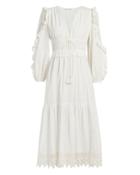 Ulla Johnson Sheila Lace Trim Dress White 2