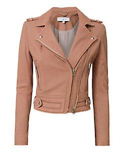 Iro Luiga Cropped Leather Jacket