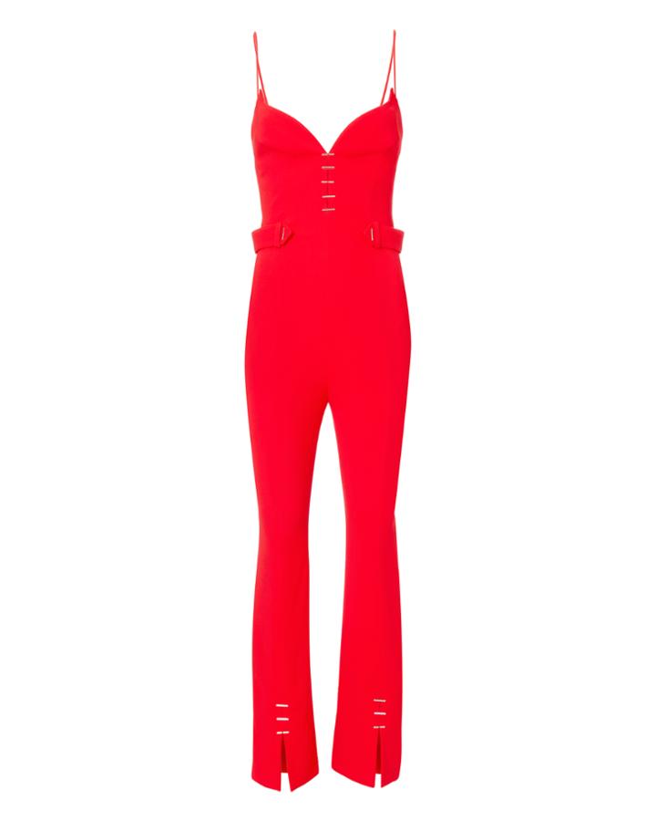 Mugler Metal Embellished Jumpsuit