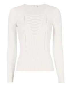 A.l.c. Solana Lace-up Rib Knit
