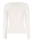 A.l.c. Solana Lace-up Rib Knit