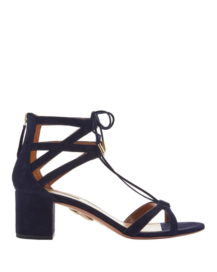 &quot;aquazzura Beverly Hills Suede Sandals&quot;