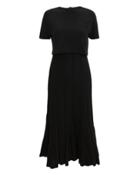 Proenza Schouler Two-in-one Knit Midi Dress Black M