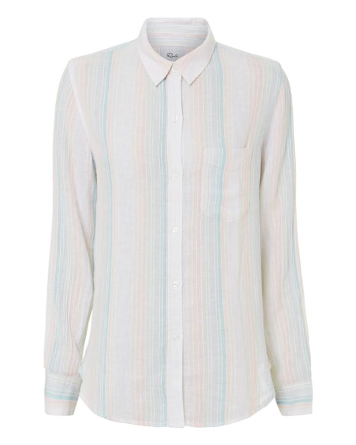 Rails Marbella Stripe Button Down Shirt Multi P