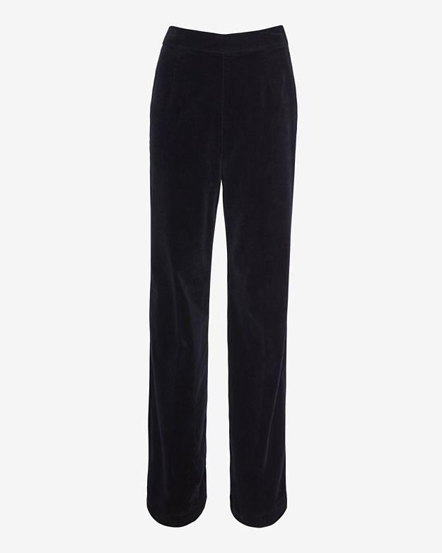 Alexa Chung For Ag Laura Velvet Trouser