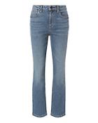 Alexander Wang Indigo High-rise Straight Jeans