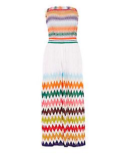 Missoni Mare Zigzag Strapless Jumpsuit