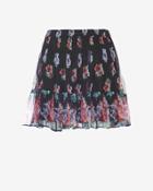Chelsea Flower Exclusive Linda Flouncy Floral Print Skirt