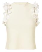 3.1 Phillip Lim Ruffle And Zip Knit Tank