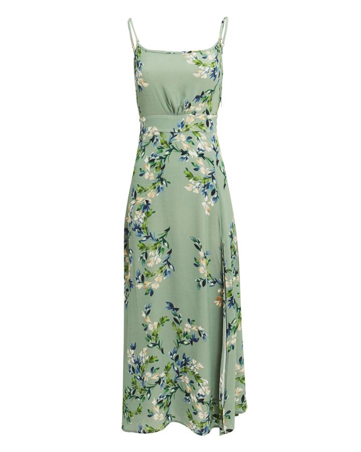 Flynn Skye Hazel Floral Midi Dress Pale Mint/floral P