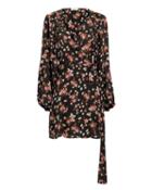 Alc A.l.c. Carlo Wrap Dress Multi 4