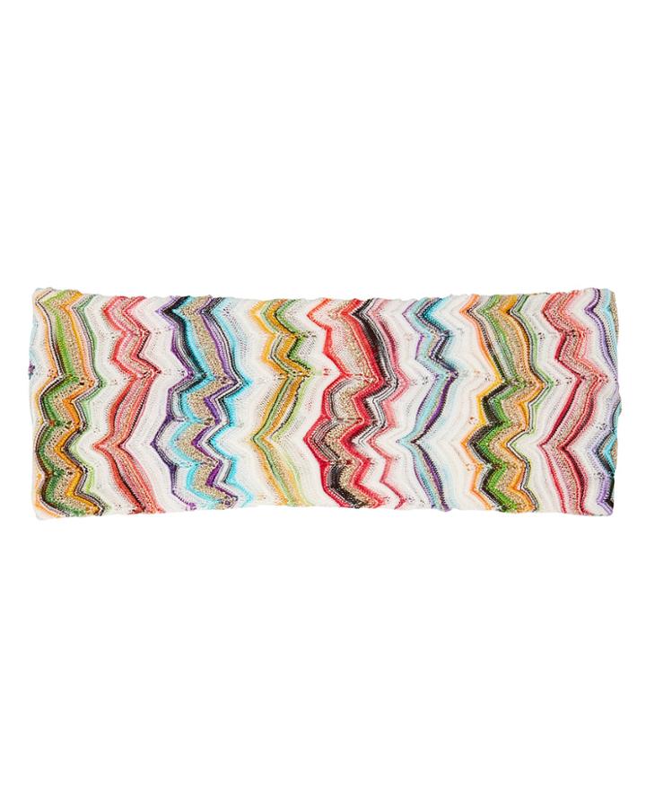 Missoni Mare Zig Zag Headband Blue/purple/red 1size