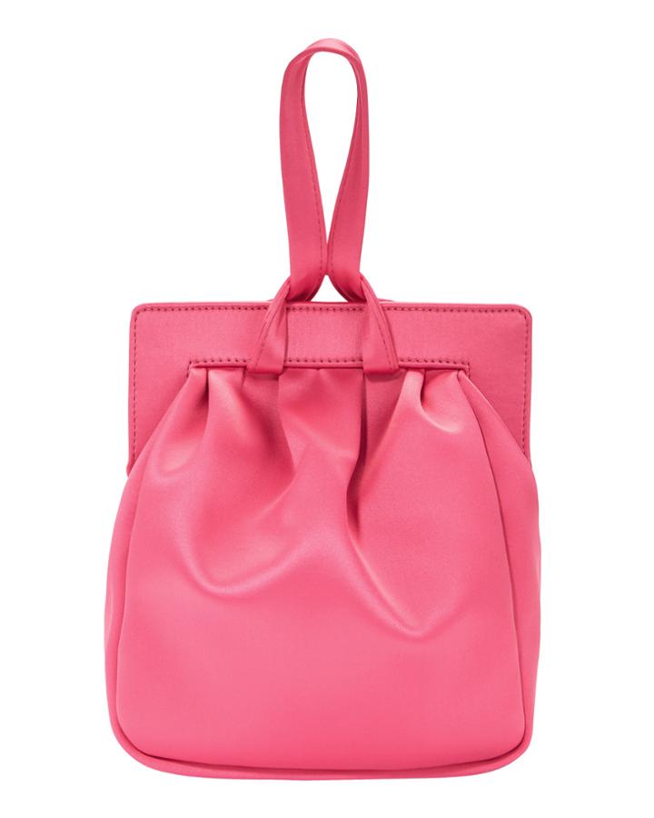 Maryam Nassir Zadeh Matilda Satin Clutch Pink 1size