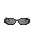 Jordan Askill X Le Specs Luxe Petit Panthere Sunglasses Black 1size