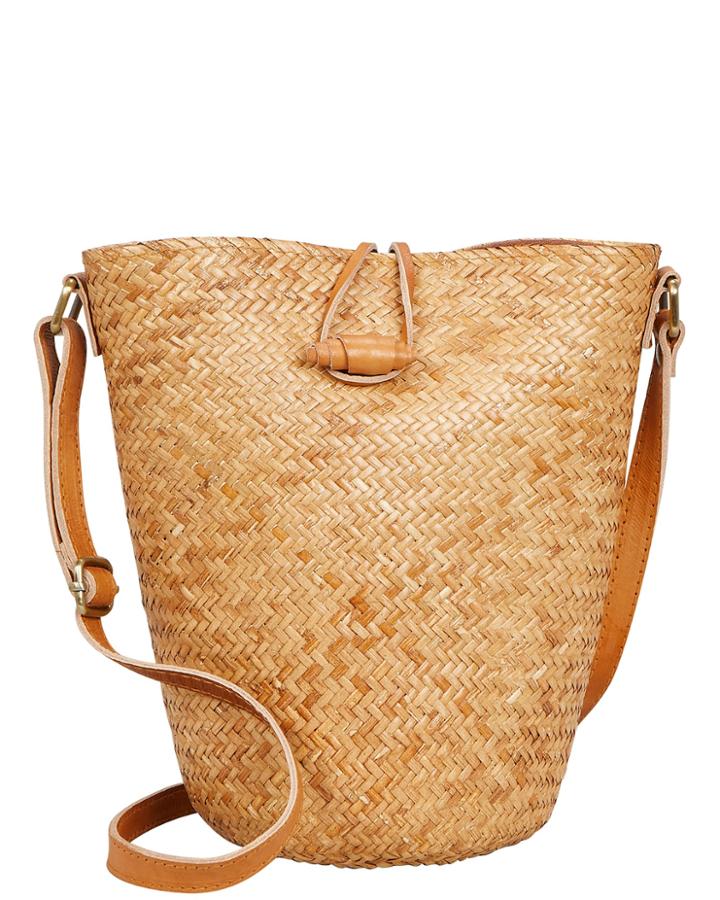 Faithfull The Brand Cornelia Bucket Shoulder Bag Beige 1size