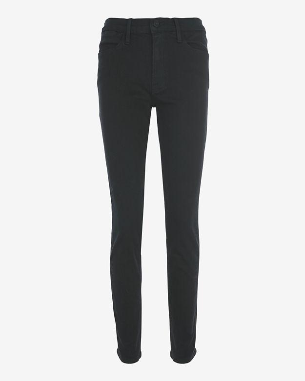 Frame Exclusive Le High Skinny Film Noir
