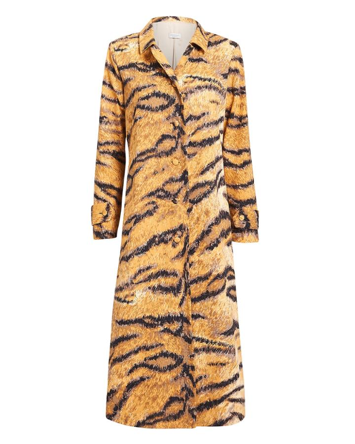 Hofmann Copenhagen Christelle Tent Coat Orange/black 36