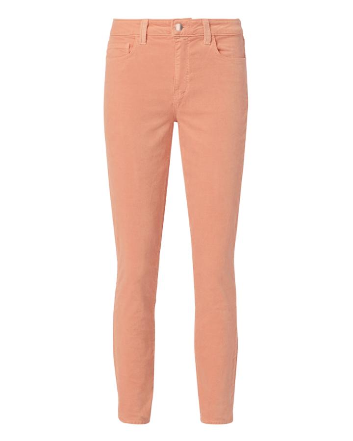 L'agence Margot Blush Velvet Pants