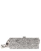 Edie Parker Flavia Metallic Chain Clutch