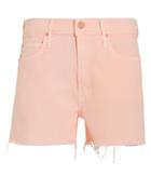 Mother The Dutchie Denim Shorts Pink 24