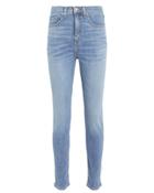 Veronica Beard Kate Skinny Jeans Light Wash Denim 24