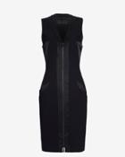 Barbara Bui Zipper Front Dress: Black