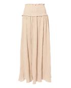 Zimmermann Bayou Shirred Skirt Blush Zero