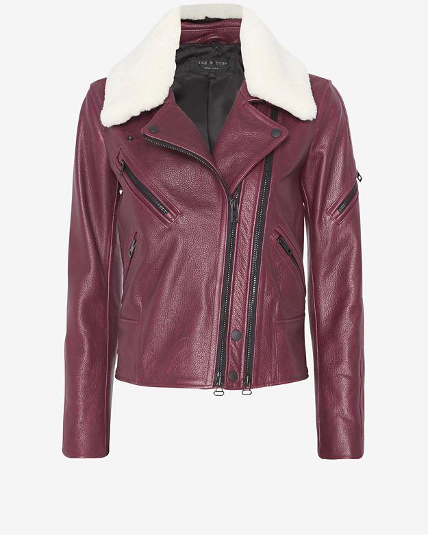 Rag & Bone Exclusive Minerva Leather Jacket