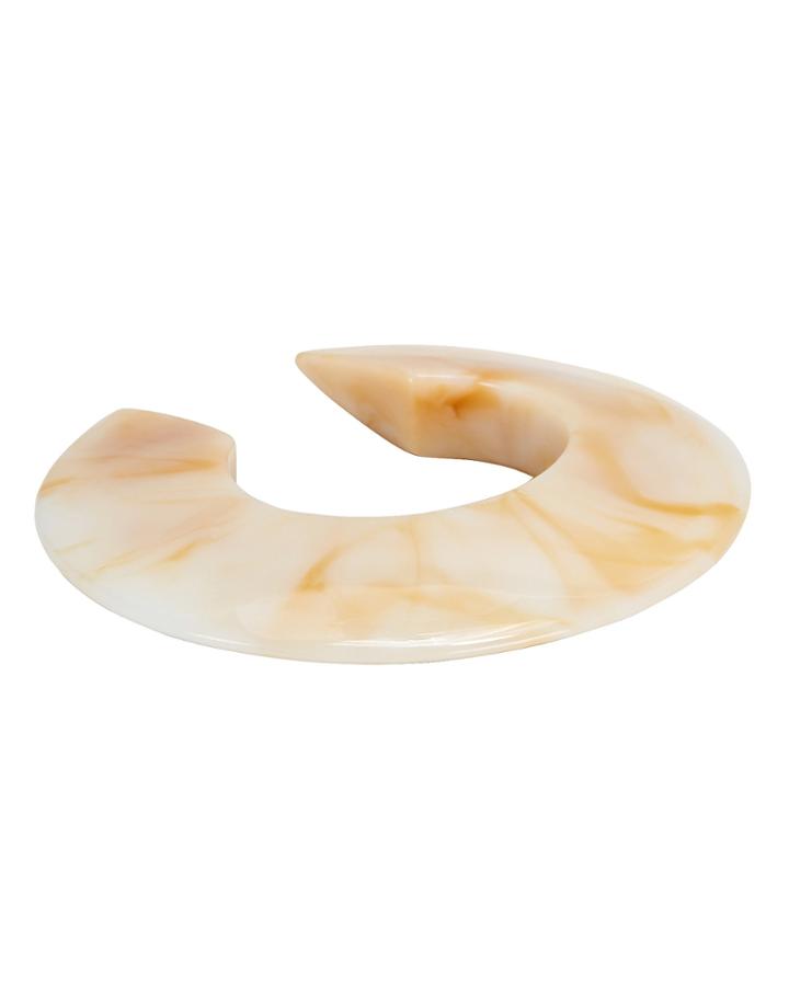 Lizzie Fortunato Meridian Cuff Marbled Dune 1size